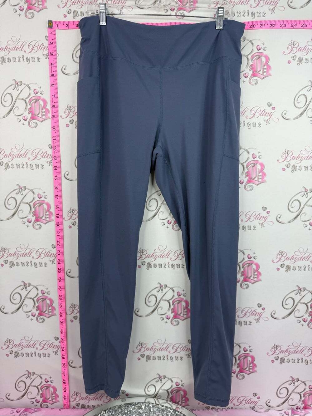 FWD leggings navy blue High-Waist Performance Leggings in Slate Gray